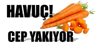 Havuç cep yakıyor!