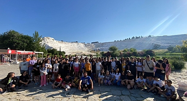 Hendekyanı Ortaokulu öğrencileri Fethiye'de