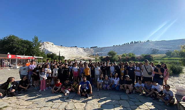 Hendekyanı Ortaokulu öğrencileri Fethiye'de
