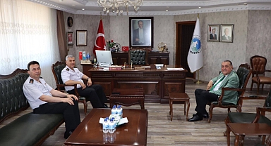 İl Jandarma Komutanı’ndan Başkan’a ziyaret