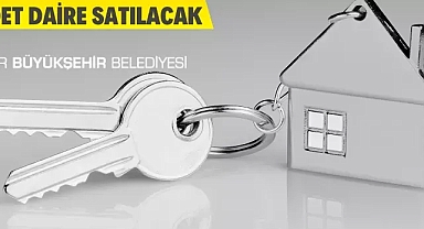 İzmir'de 36 adet daire satılacak