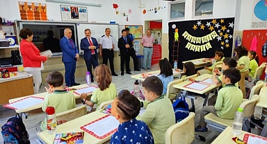 Kaymakam Perçi, Öğrencilerin Karne heyecanına ortak oldu