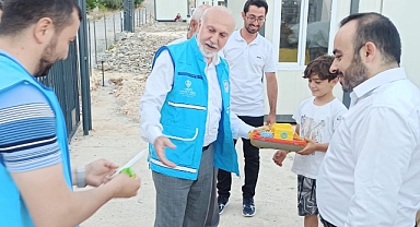 Keskin, Depremzedeleri Ziyarete Devam Ediyor