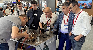 Madeni Eşya üyelerinden Fuara ziyaret
