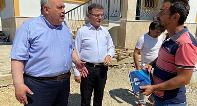 Milletvekili Aldatmaz, Tarım köy konutlarını inceledi