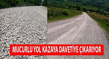 Mucurlu yol kazaya davetiye çıkarıyor