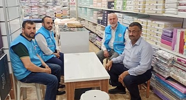 Müftü Keskin, Adıyaman esnafını ziyaret etti
