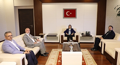 Müftü Keskin’den Arslan’a ziyaret