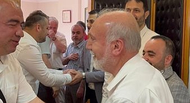 Müftü Keskin, Müftülük daire personeli ile bayramlaştı