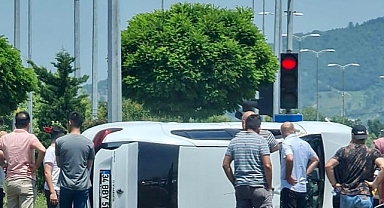 Orta refüje çıkarak durabildi