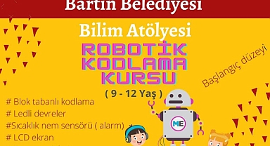 Robotik Kodlama kursu açılıyor