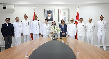 Sahil Güvenlik Komutanlığından Vali Arslan’a ziyaret