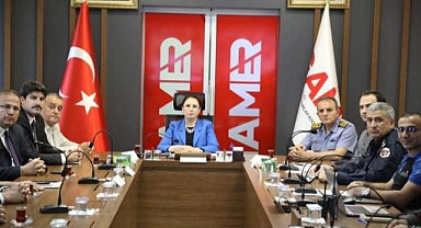 Taşkın gündemiyle toplanıldı