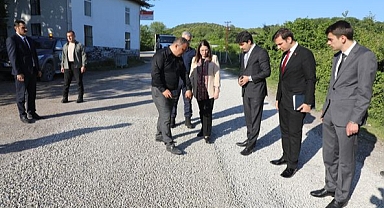 Vali Arslan, Çalışmaları yerinde inceledi
