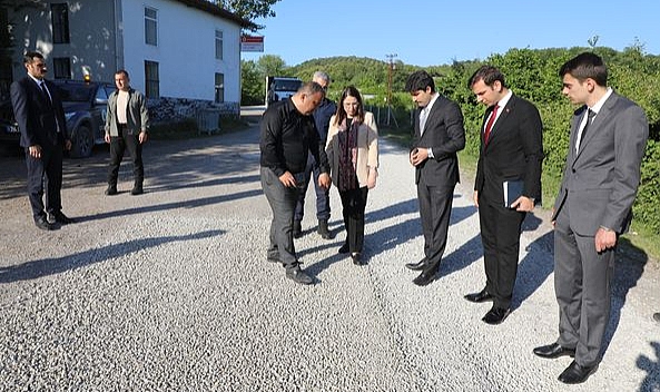 Vali Arslan, Çalışmaları yerinde inceledi
