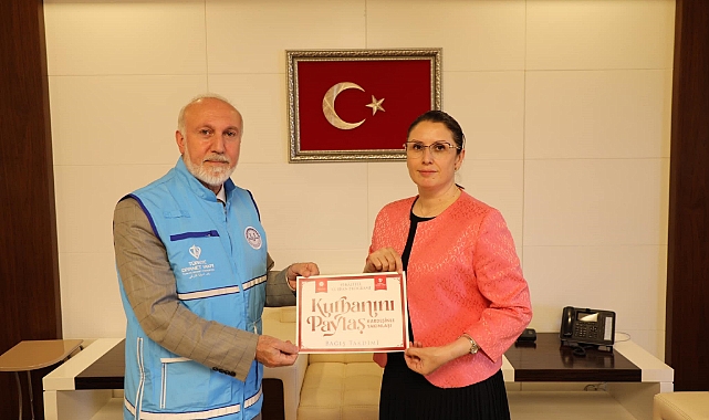 Vali Arslan, kurban vekaletini Türkiye Diyanet Vakfı’na verdi