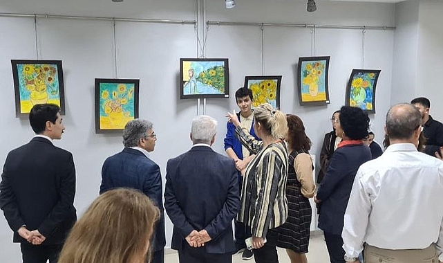 “Vincent Van Gogh” temalı resim sergisi