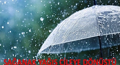 Yağış Çileye dönüştü!
