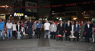 15 Temmuz Demokrasi ve Milli Birlik Günü Ulus’ta coşkuyla kutlandı