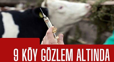 9 Köy gözlem altında
