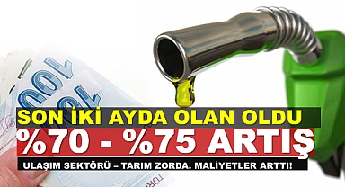 Akaryakıt Fiyatları Son 2 Ayda Yüzde 70 ve Yüzde 75 Arttı