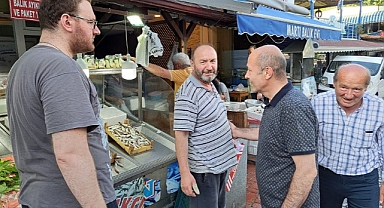Amasra Belediye Başkanı Recai Çakır, Esnafla Bayramlaştı