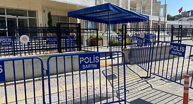 Bartın Adliyesinde Mahkeme Öncesi Güvenlik Önlemleri Alınıyor