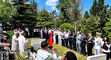 Bartın Merkez Şehitlik ziyaret edildi
