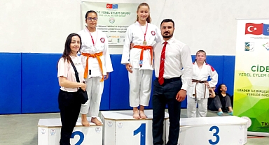 Bartınlı judocular ilimize madalya ile döndü