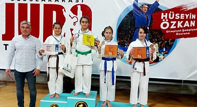 Bartınlı minik judoculardan şampiyonada başarı