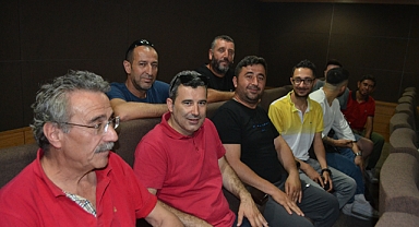 Bartınspor taraftar grubu kongreyi takip etti