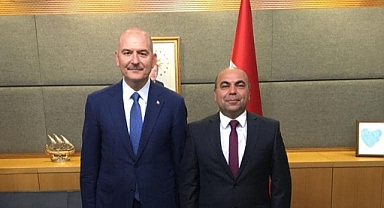 Başkan Emiroğlu’ndan, Süleyman Soylu’ya ziyaret