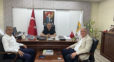 Çağlı'dan Başkan Uzun’a ziyaret