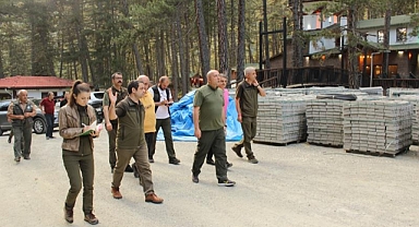 Çokçetin, Küre Dağları’nda incelemelerde bulundu
