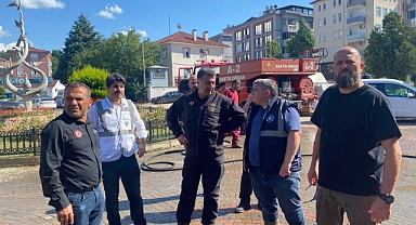 Ekipler Şehrin dört bir yanında