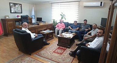 Enbiya Yıldırım’dan Müftü Keskin’e ziyaret