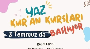 Haydi çocuklar! Yaz Kur’an Kursları başlıyor