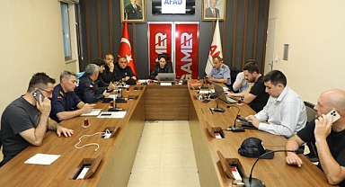 İl Afet ve Acil Durum Koordinasyon Kurulu toplandı
