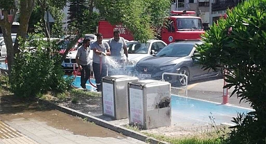 İnkumu’nda Tatil sonrası hummalı temizlik