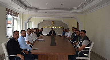 Kaymakam Eser göreve hızlı başladı