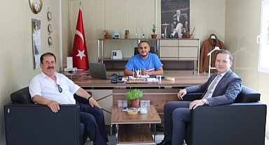 Kaymakam Kılıç, Aydos Beton firmasını ziyaret etti