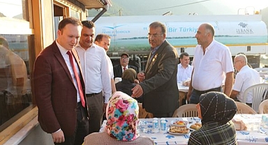 Kaymakam Kılıç, Şehit yakını ve Gazi aileleri ile bir araya geldi