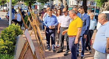 Kaymakam Perçi, 15 Temmuz Fotoğraf Sergisini gezdi
