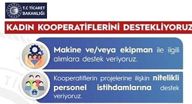 Koop-Des Programında Kadın Kooperatiflerine destek artırdı