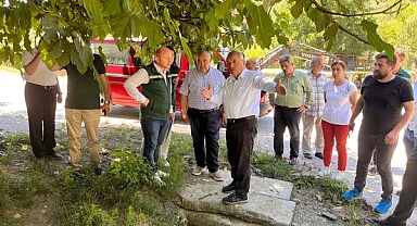 Milletvekili Aldatmaz, Ulus’ta incelemelerde bulundu