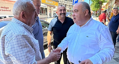 Milletvekili Aldatmaz, Vatandaşlarla bayramlaştı