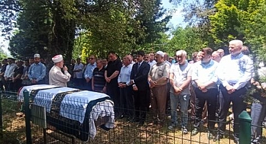 Müftü Keskin, Cenaze törenine katıldı