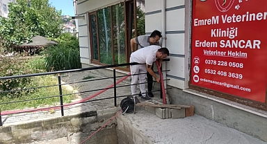 Mustafa Çelik, bir an olsun sahadan ayrılmadı