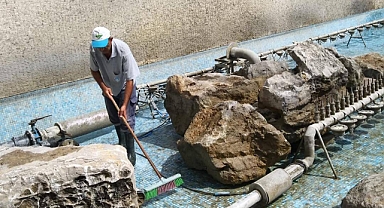 Ortak kullanım alanları bakımdan geçiyor