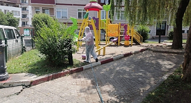 Park alanlarında Bit, Pire ve Kene için önlem alınıyor
